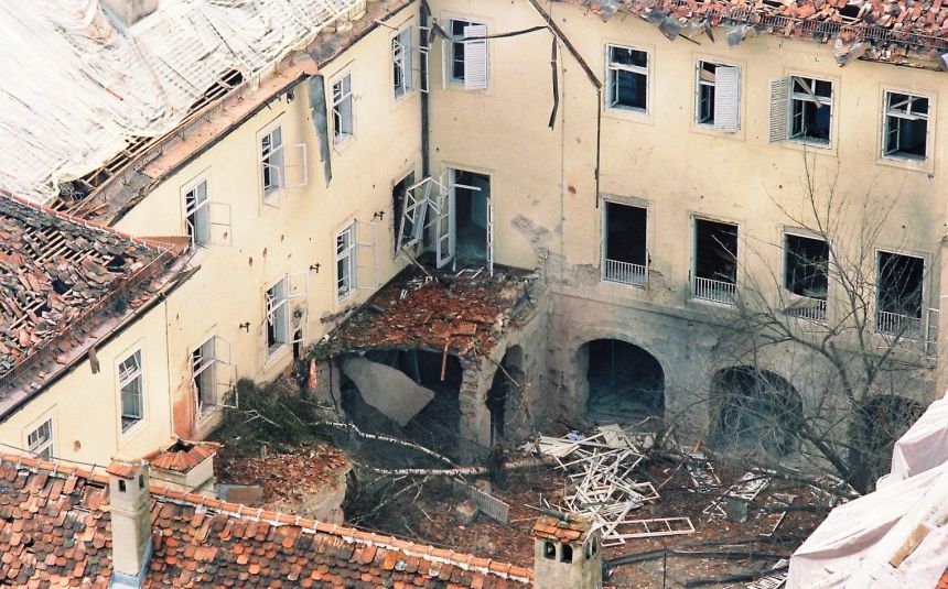7. listopada 1991. – Teroristički napad zločinačke ‘JNA’ na Zagreb i Banske dvore