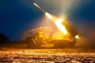 BM-21 'Grad' raketni sustavi ruske vojske u borbenoj akciji u regiji Kursk, siječanj 2025.