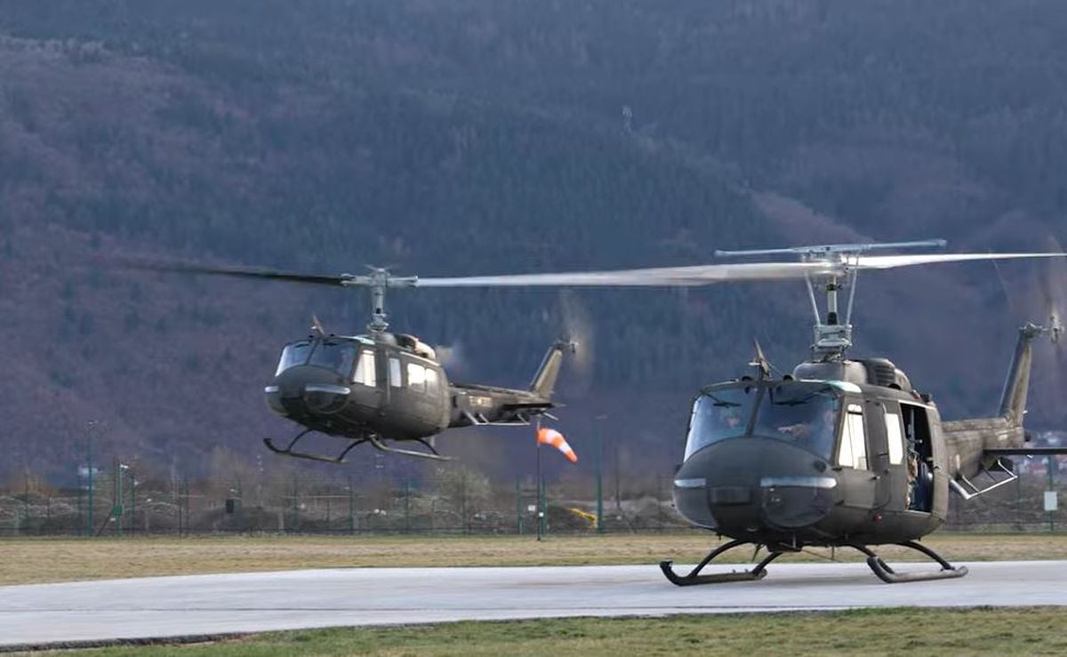 U bazu Butmir sletjeli talijanski helikopteri.