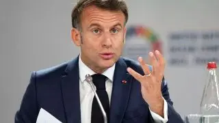 Emmanuel Macron govori na otvaranju treće UN-ove konferencije o oceanima u Nici 2025.