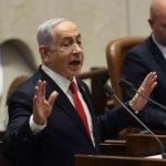 Izraelski premijer Benjamin Netanyahu govori u parlamentu tijekom rasprave o sigurnosnoj situaciji,