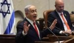 Izraelski premijer Benjamin Netanyahu govori u parlamentu tijekom rasprave o sigurnosnoj situaciji,