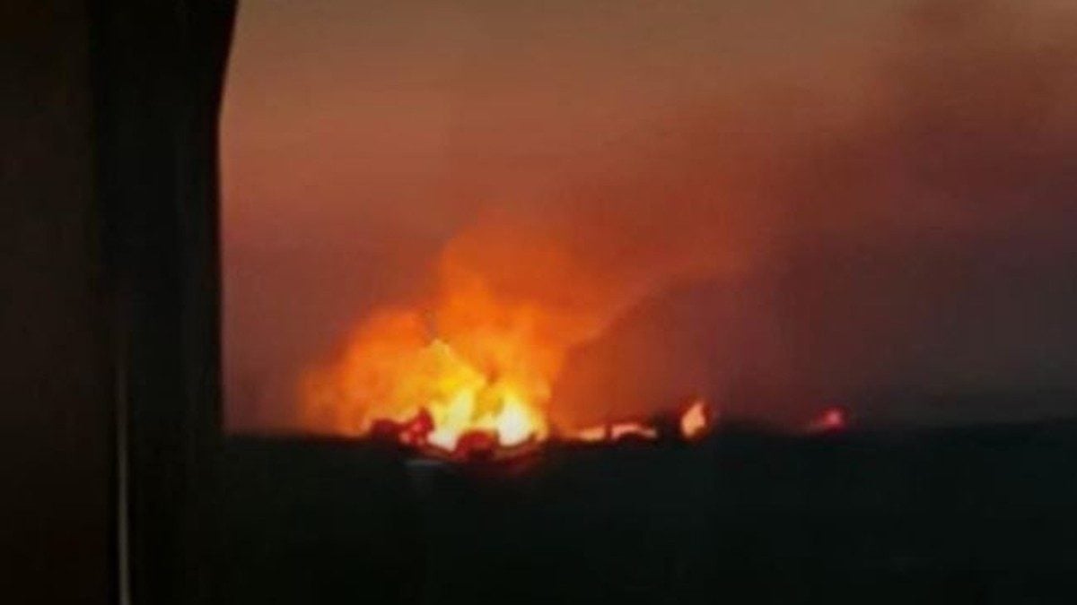 Požar na ruskom vojnom aerodromu Borisoglebsk nakon ukrajinskog napada dronovima