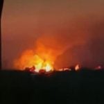 Požar na ruskom vojnom aerodromu Borisoglebsk nakon ukrajinskog napada dronovima