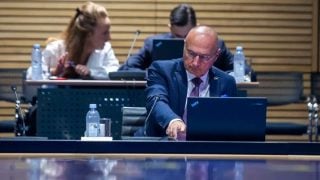 Zagreb, 28. kolovoza 2025. - 113. sjednica Vlade RH; ministar Gordan Grlić Radman
