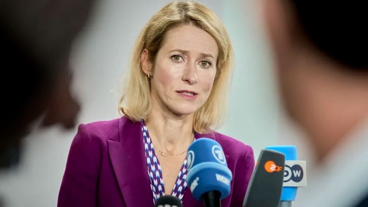 "Kaja Kallas govori za medije prije sastanka ministara obrane EU-a u Kopenhagenu, 29. kolovoza 2025.