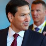 Američki državni tajnik Marco Rubio s ministrom vanjskih poslova Malezije na konferenciji ASEAN-a u Kuala Lumpuru, 10. srpnja 2025.