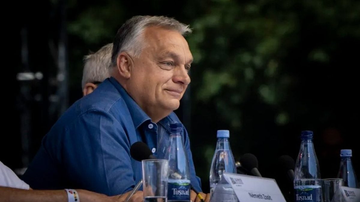 Viktor Orbán govori na Ljetnom sveučilištu u Băile Tușnadu, 26. srpnja 2025.