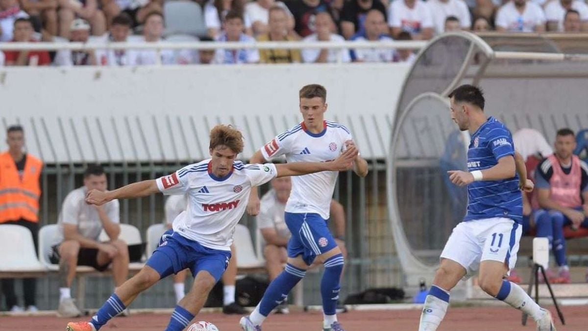 Derbi Hajduk - Dinamo na Poljudu u Splitu, 20. rujna 2025., utakmica 7. kola HNL-a.