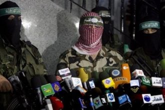 Glasnogovornik Hamasa Abu Obeida na konferenciji za novinare u Gazi, Izrael 2025. objavio da je ubijen