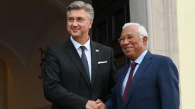 Andrej Plenković ugostio je u Zagrebu predsjednika Council of the European Union Antónia Costu