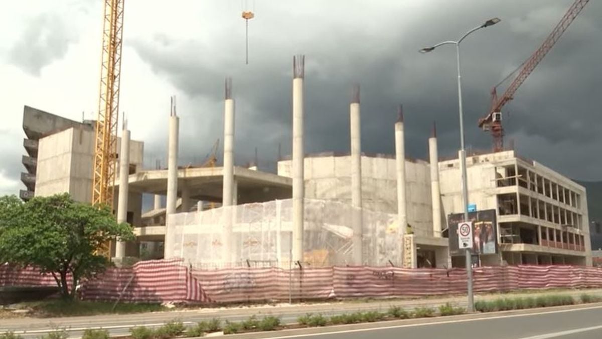 Gradilište nove zgrade HNK kojega sufinancira i Republika Hrvatska