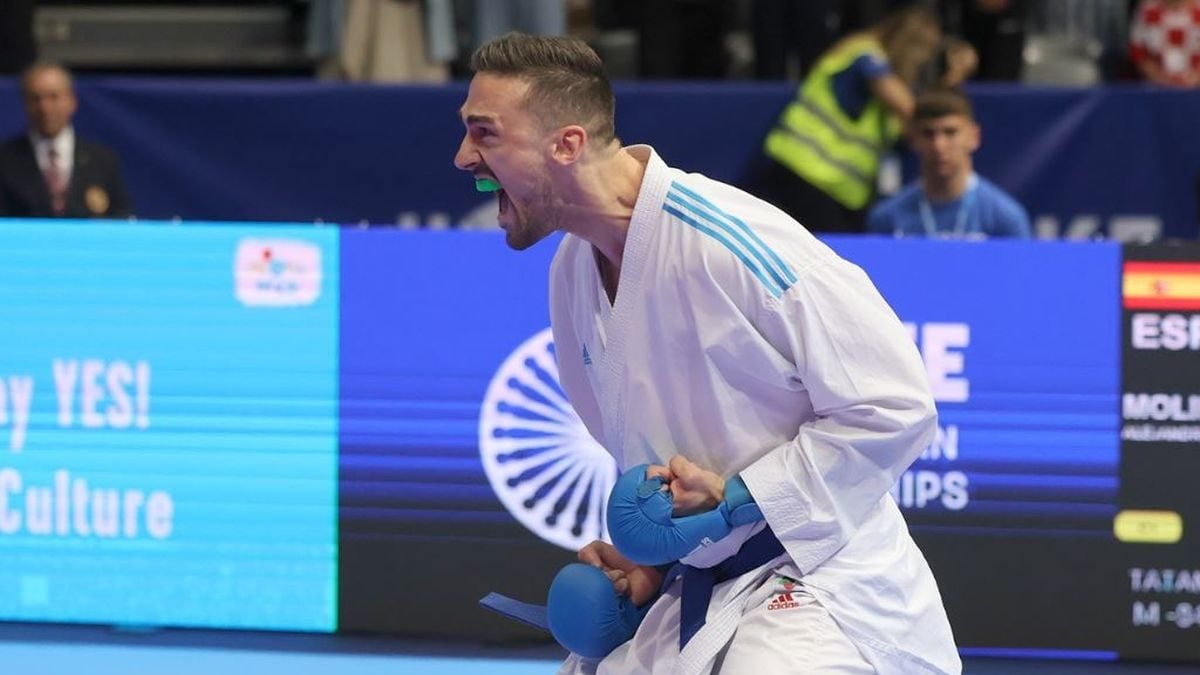 Ivan Kvesić osvaja broncu na Europskom prvenstvu u karateu u Zadru.