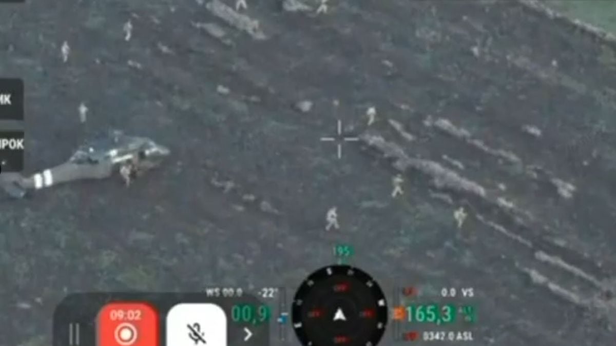 Helikopterski desant Black Hawkovima pripadnika GUR-a iza ruskih linija