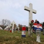 Komemoracija na Memorijalnom groblju žrtava Domovinskog rata u Vukovaru, 18. studenoga 2024.