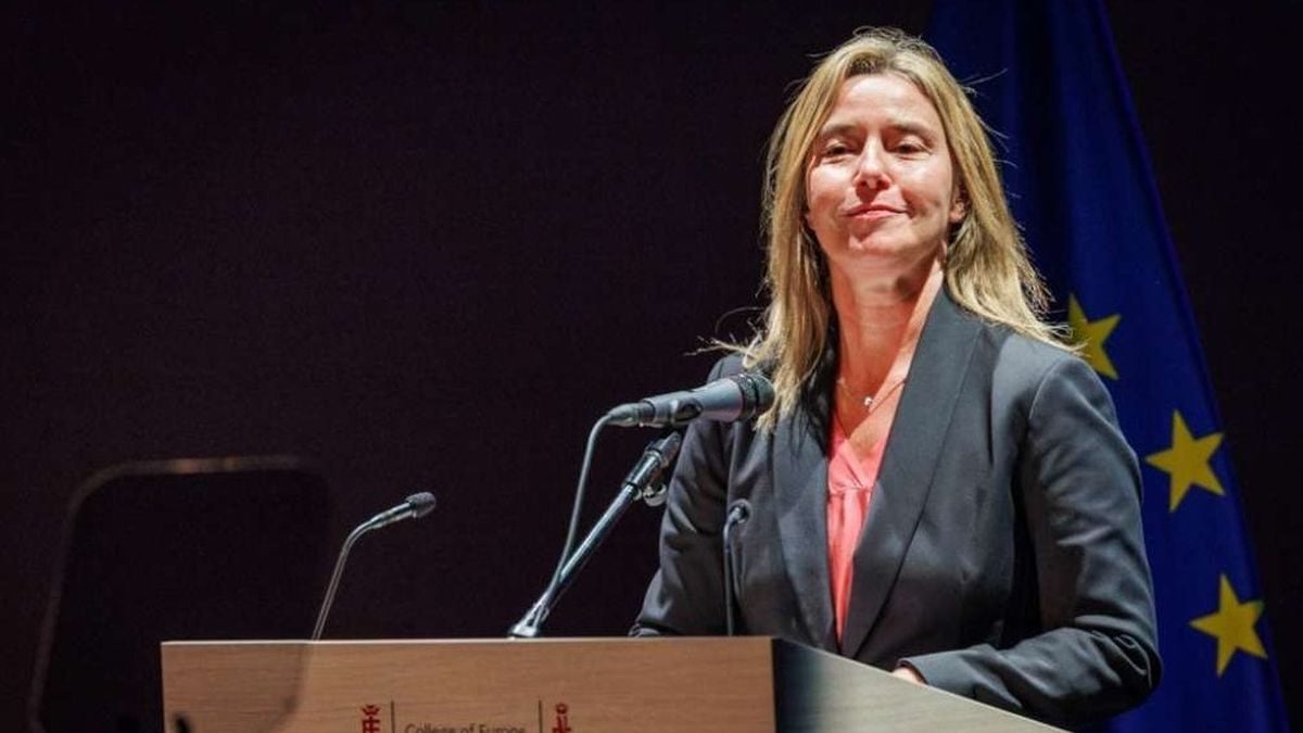 Federica Mogherini govori na otvaranju 75. akademske godine College of Europe u Brugesu