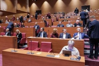 Aktualno prijepodne na 9. sjednici Hrvatskog sabora u Zagrebu, 15. siječnja 2026.