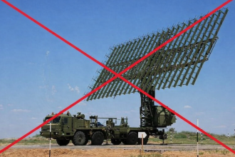 Ruski radarski sustav Nebo-SVU na vojnom vozilu