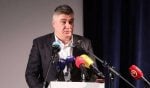 Predsjednik Zoran Milanović govori nakon susreta s članovima Udruge za promicanje inkluzije u Rijeci.