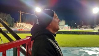 Mostar, 27.11.2025. - Trener HŠK Zrinjski Mostar Igor Štimac nakon pobjede protiv švedskog Hackena u 4. kolu Konferencijske lige, kojom je mostarski klub povećao izglede za europsko proljeće.