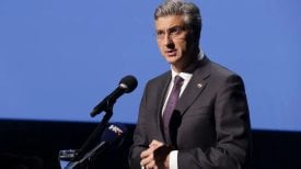 Andrej Plenković na obilježavanju 36. obljetnice osnivanja organizacija gradskih četvrti HDZ-a u Zagrebu 24. ožujka 2026.