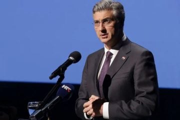 Andrej Plenković na obilježavanju 36. obljetnice osnivanja organizacija gradskih četvrti HDZ-a u Zagrebu 24. ožujka 2026.