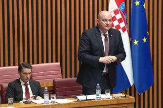 Zagreb, 5.3.2026. - Nastavak zasjedanja Hrvatskog sabora. Na slici Ante Šušnjar.