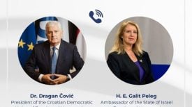 Dragan Čović objavio poruku nakon razgovora s izraelskom veleposlanicom Galit Peleg o stanju na Bliskom istoku