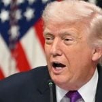 Američki predsjednik Donald Trump govori na okruglom stolu u kompleksu Bijele kuće u Washingtonu.