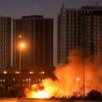 Požar kod američkog veleposlanstva u bagdadskoj Zelenoj zoni nakon napada dronom i raketama