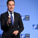 Glavni tajnik NATO-a Mark Rutte govori na konferenciji za novinare u sjedištu NATO-a u Bruxellesu.