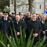 Tomo Medved na obilježavanju 35. godišnjice početka Domovinskog rata u Pakracu 2. ožujka 2026.