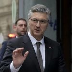 Andrej Plenković na zajedničkoj sjednici Predsjedništva i Nacionalnog odbora HDZ-a u Zagrebu 2. ožujka 2026.