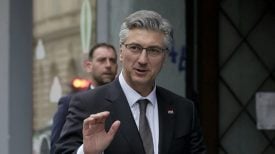 Andrej Plenković na zajedničkoj sjednici Predsjedništva i Nacionalnog odbora HDZ-a u Zagrebu 2. ožujka 2026.