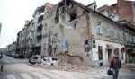 Štete na kućama u središtu Zagreba nakon potresa koji su 22. ožujka 2020. pogodili grad i okolicu