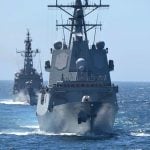 Španjolska fregata Cristóbal Colón plovi morem prije raspoređivanja prema Cipru radi zaštite nakon napada dronom na britansku bazu.