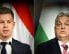 Viktor Orbán i Péter Magyar na arhivskim fotografijama uoči suparničkih marševa u Budimpešti