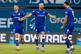 Susret 32. kola hrvatskog nogometnog prvenstva Dinamo - Varaždin