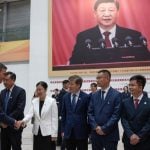 Pedro Sanchez dolazi na Sveučilište Kineske akademije znanosti u Pekingu tijekom trodnevnog posjeta Kini.