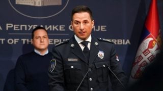 Tiskovna konferencija načelnika beogradske policije