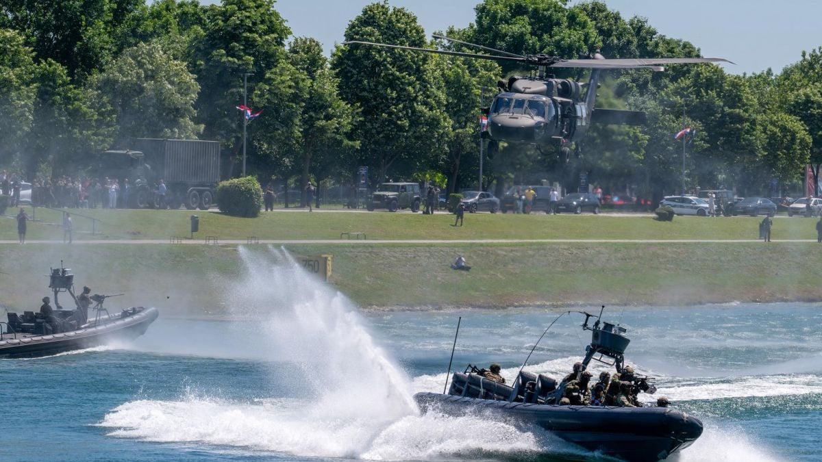 Hrvatska vojska na Jarunu prikazuje opremu i sposobnosti za Dan državnosti