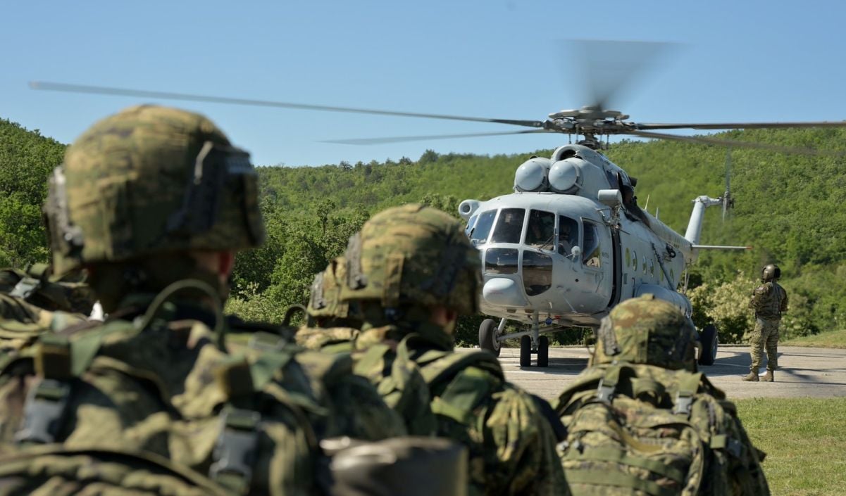 MORH: Jedinstveno iskustvo ročnika na TVO – let vojnim helikopterom