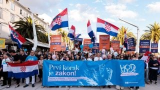 U Splitu održan Hod za život, obitelj i Hrvatsku