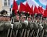 Vojnici na probi parade za Dan pobjede u Sankt Peterburgu