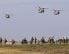 Američki helikopteri CH-47F Chinook u zračnoj bazi Mihail Kogălniceanu u Rumunjskoj