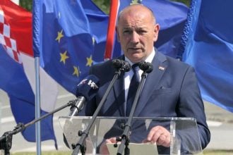 Jasenovac: Obljetnica "Bljeska" obilježena početkom gradnje "Vrata Hrvatske"
