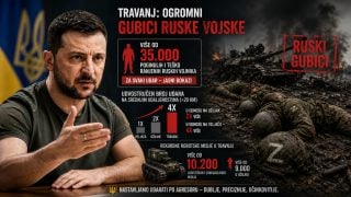 Zelenski o ruskim gubicima