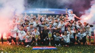 Nogometaši Zrinjskog slave osvajanje Kupa Bosne i Hercegovine